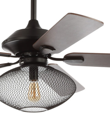 Clift 52" Mid-century LED Ceiling Fan With Remote - JONATHAN Y